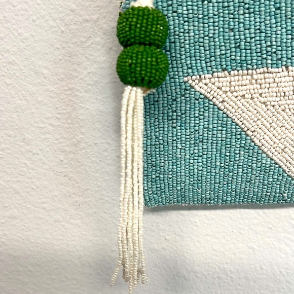 Wandering Moon | 🫒🍸Martini Glass Beaded Bag - Picture 3 of 4